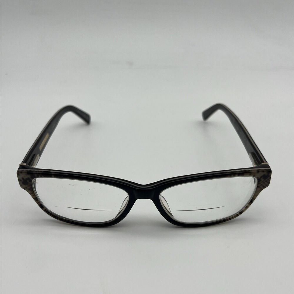 Christian Soriano CV Carmen Eyeglasses Frames 53-14-138 BWNSK Snakeskin Inspired - Picture 15 of 16